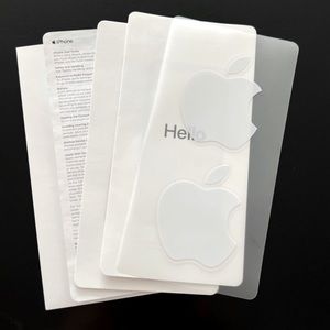 Apple White Stickers iPhone - original packaging